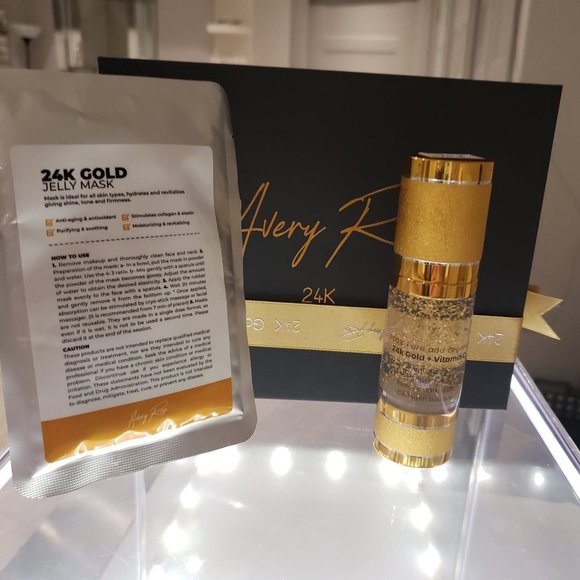 24K PURE GOLD LUXURY FACE MASK TREATMENT - Picture 3 of 7